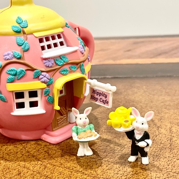 Vintage Teeny Weeny Teapot Hippity Hop Cafe 1995 Vivid Imaginations Retro Toys - Picture 3 of 8